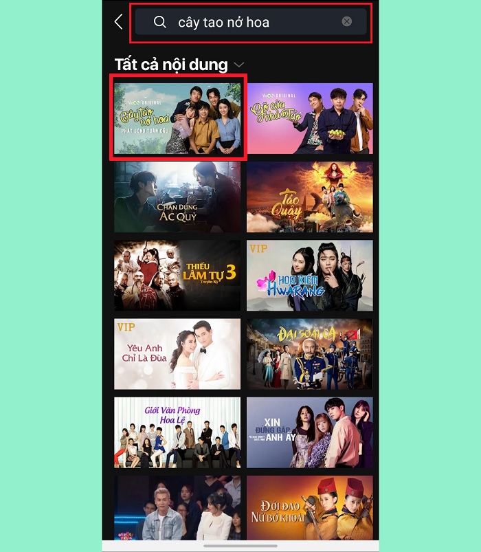 ứng dụng VieON là gì