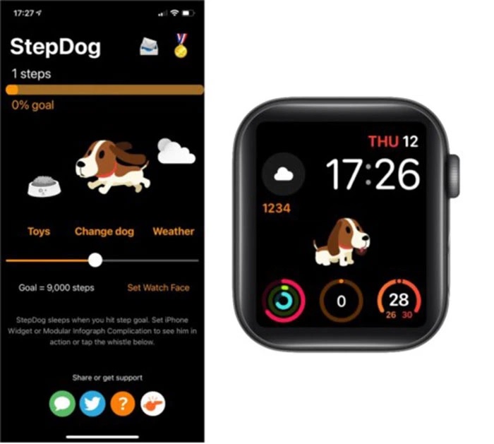 Ứng dụng StepDog