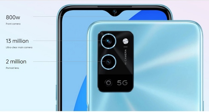 Hệ thống camera trên OPPO A56 5G