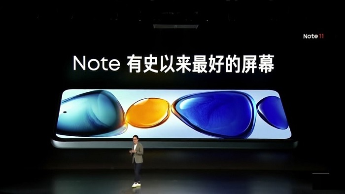 Redmi Note 11 được giới thiệu tại buổi ra mắt
