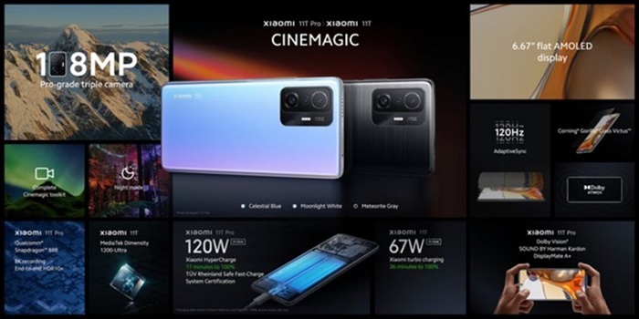 Xiaomi 11T 5G Series hứa hẹn sẽ là những chiếc smartphone chất lượng, đáp ứng mọi nhu cầu của người dùng