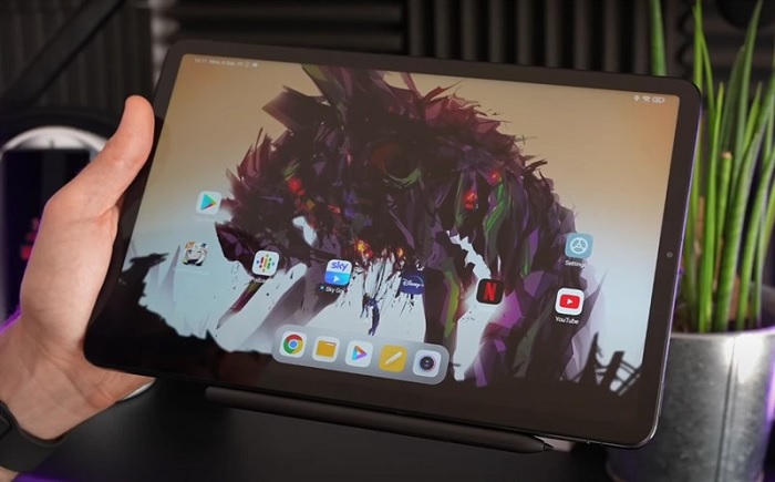 Màu sắc hiển thị của Xiaomi Pad 5 rất ấn tượng