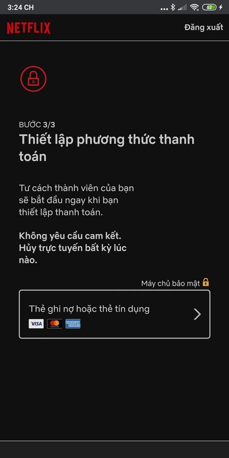 Cách đăng ký Netflix trên điện thoại