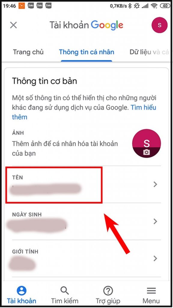 cách đổi tên trên Google Meet
