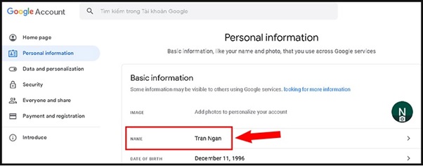 cách đổi tên trên Google Meet