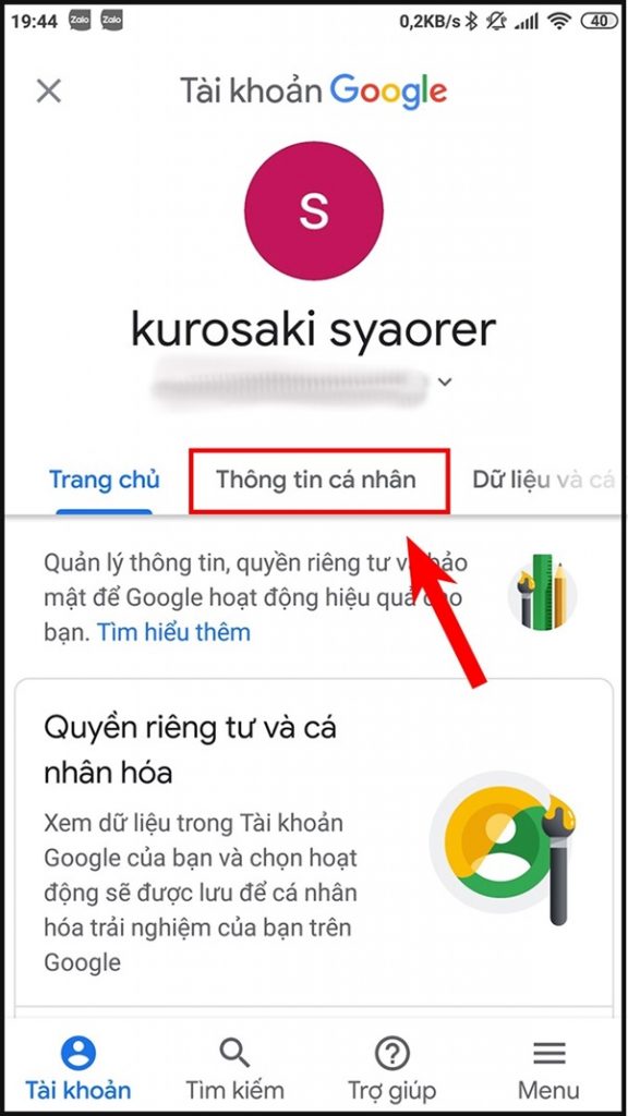 cách đổi tên trên Google Meet