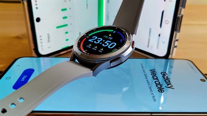 Kết nối Galaxy Watch4 với điện thoại Galaxy (Ảnh minh họa)