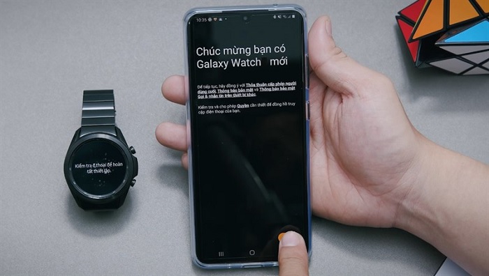 cách kết nối Samsung Galaxy Watch4 với điện thoại