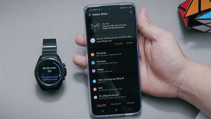 cách kết nối Samsung Galaxy Watch4 với điện thoại