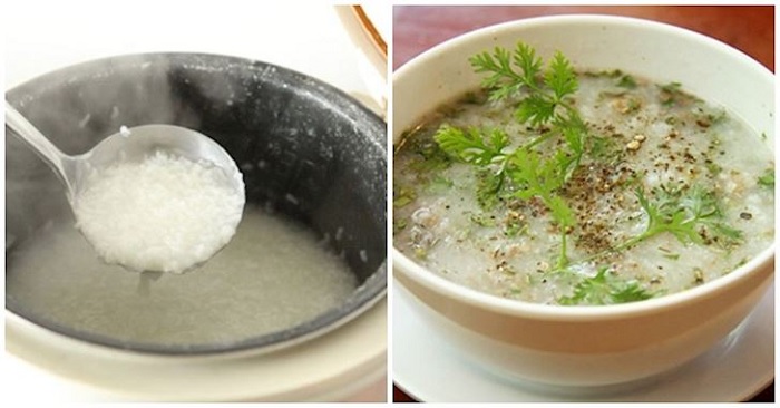 Cách nấu cháo bằng nồi cơm điện thơm ngon, bổ dưỡng và không bị trào
