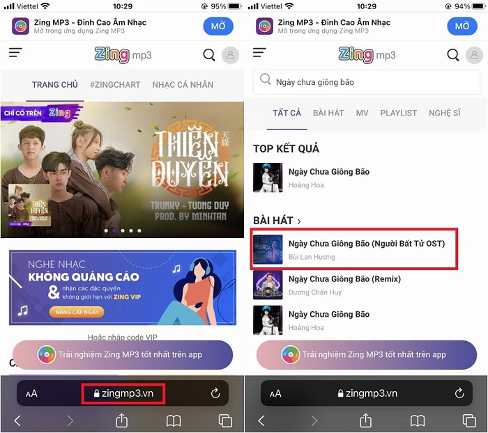 Cách sao chép lời bài hát trên Zing Mp3