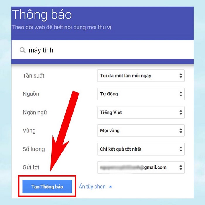 Cách sử dụng Google Alerts