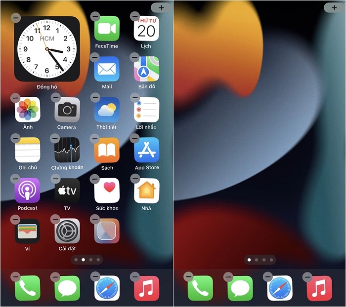 Cách tạo widget trong suốt trên iPhone