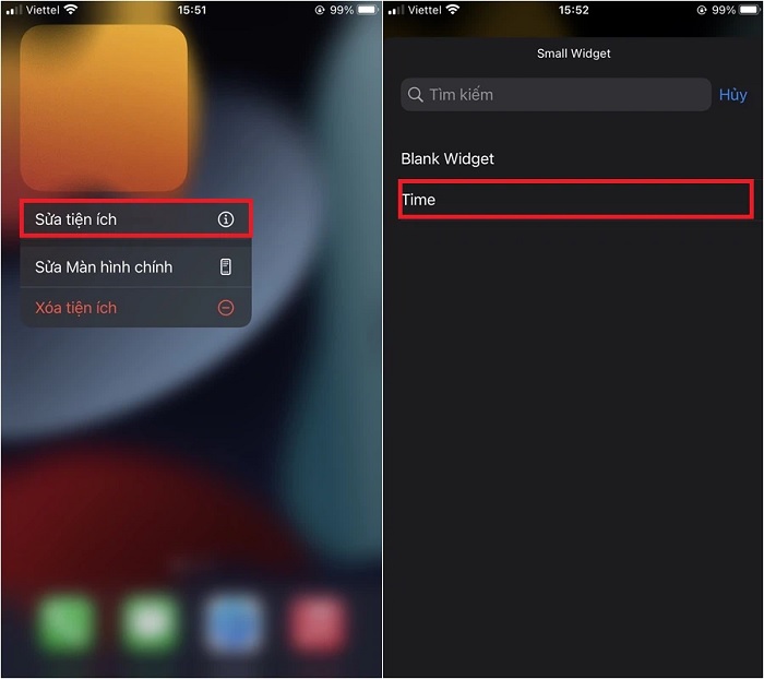 Cách tạo widget trong suốt trên iPhone