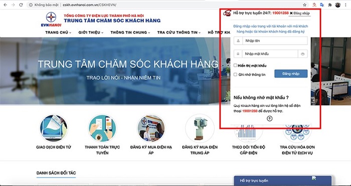 cách tra cứu tiền điện tiêu thụ