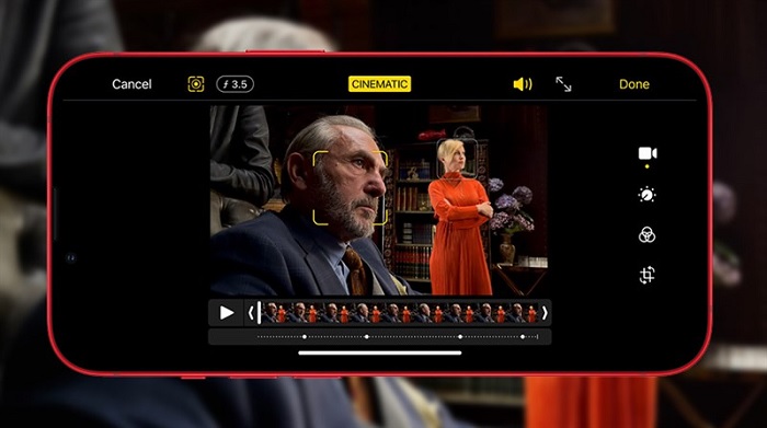 Chế độ quay video điện ảnh trên iPhone 13 mini