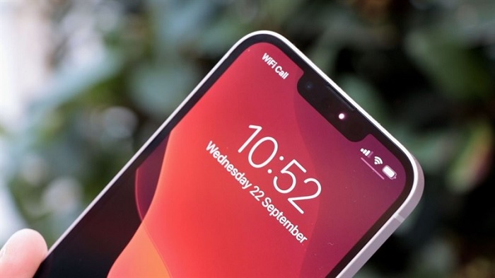 Phần notch tai thỏ đã được thu nhỏ