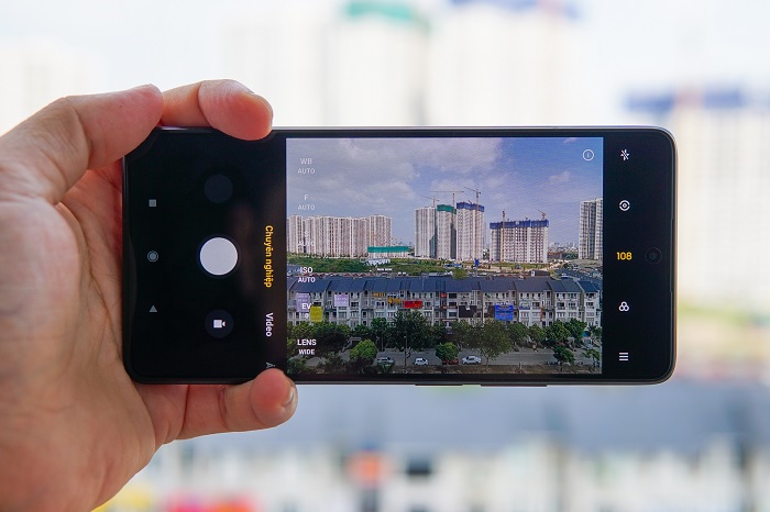 Giao diện camera trên Xiaomi 11T 5G