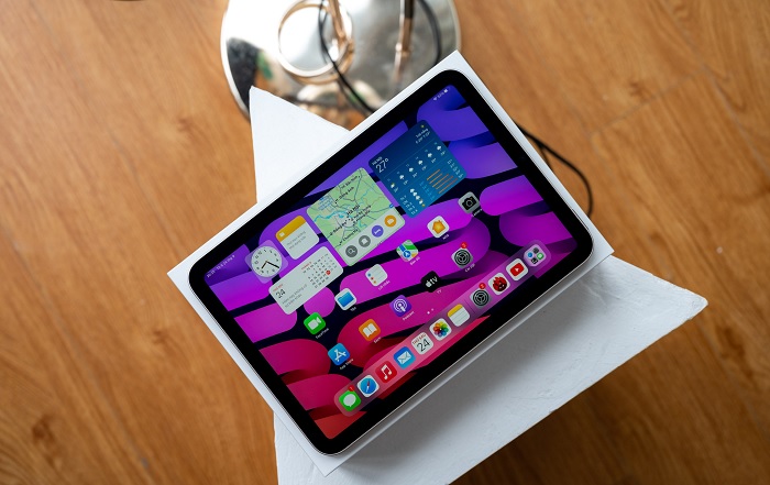 iPad mini 6 không còn nút Home vật lý