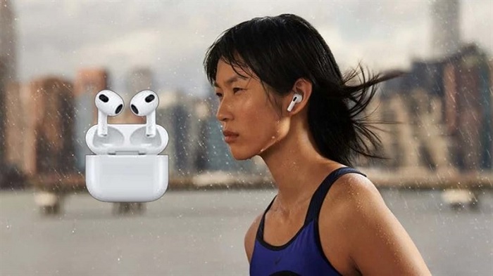 AirPods 3 chống nước chuẩn IPX4