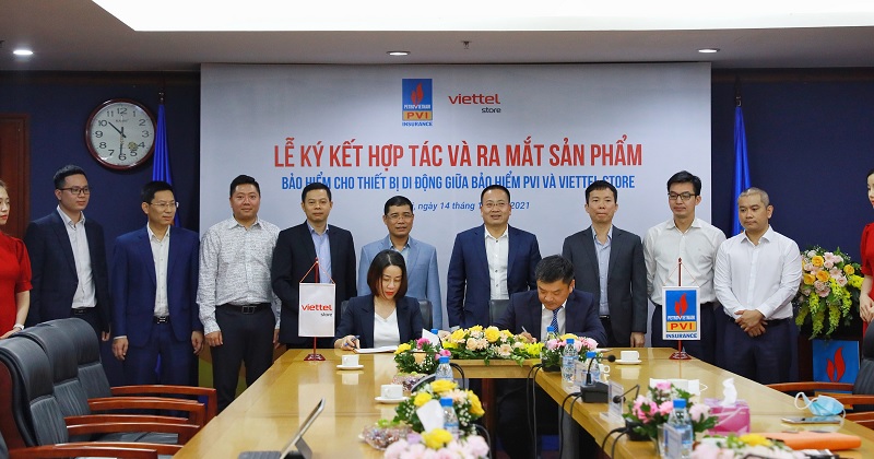Viettel Store hợp tác kinh doanh với Bảo hiểm PVI ra mắt sản phẩm Bảo hiểm cho thiết bị điện tử