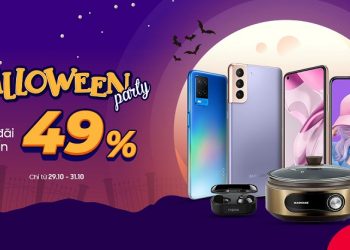 Halloween party Viettel Store ưu đãi giảm đến 49% smartphone, phụ kiện, gia dụng,....