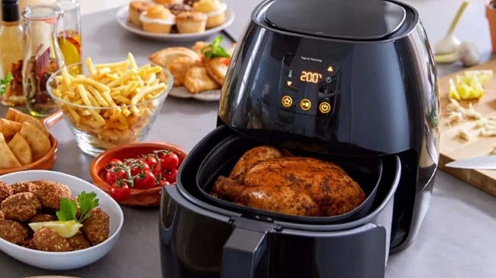 Cách làm gà nướng bằng nồi chiên không dầu chuẩn vị