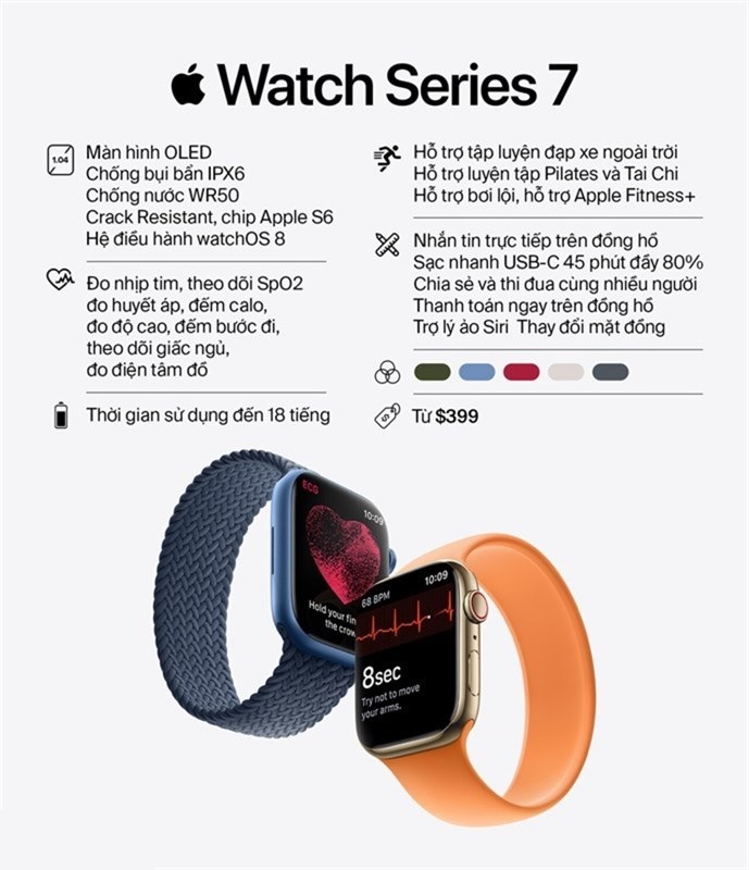 Các sản phẩm Apple Watch của hãng luôn nhận được nhiều sự tin tưởng, đón chào nồng nhiệt của người dùng