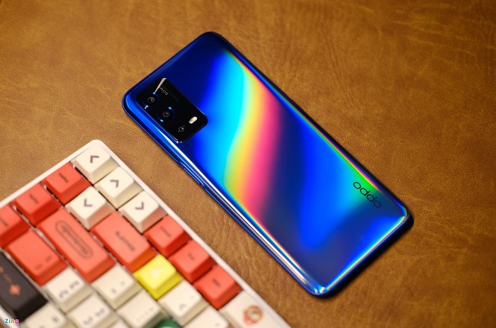 OPPO A55 màu Xanh Thời Thượng