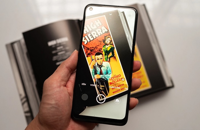 Giao diện camera OPPO A55