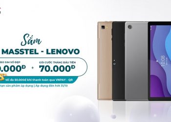 Sắm MTB Masstel, Lenovo - Rinh ngay combo Sim số đẹp kèm gói cước siêu ưu đãi