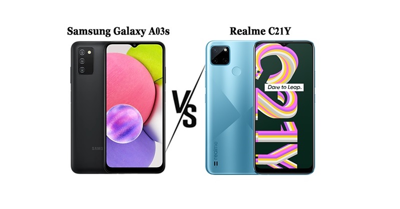 3 triệu rưỡi nên mua Realme C21Y hay Samsung Galaxy A03s?