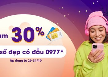 Viettel Store giảm 30% SIM số đẹp có đầu 0977**