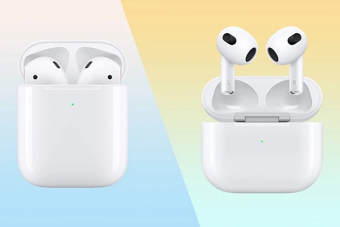 So sánh AirPods 3 và AirPods 2