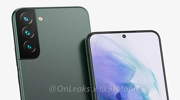 Ảnh render được cho là Galaxy S22