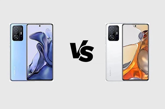 Xiaomi 11T và Xiaomi 11T Pro có thiết kế giống hệt nhau