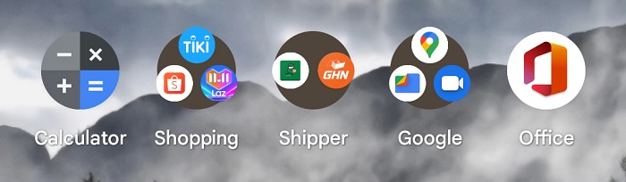 Các app trên Android 12 có phần “lấn” ra bên ngoài