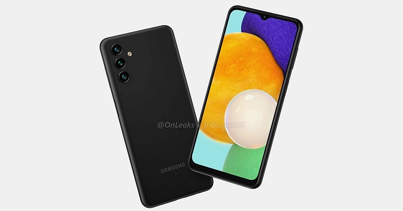 Thiết kế Samsung Galaxy A13 5G lộ rõ qua ảnh render mới xuất hiện