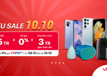 Siêu sale 10/10 – Mua smartphone, phụ kiện, đồ gia dụng giảm đến 9,5 triệu đồng tại Viettel Store