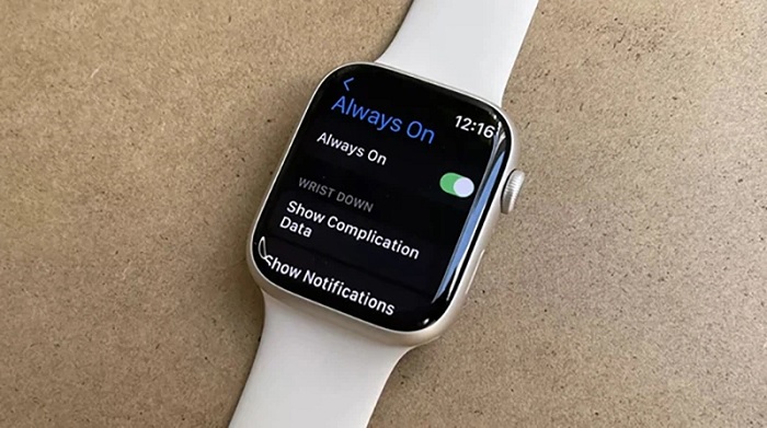 Watch Series 7 có màn hình sáng hơn thế hệ cũ