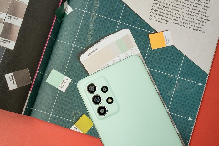 Camera sau trên Galaxy A52s 5G