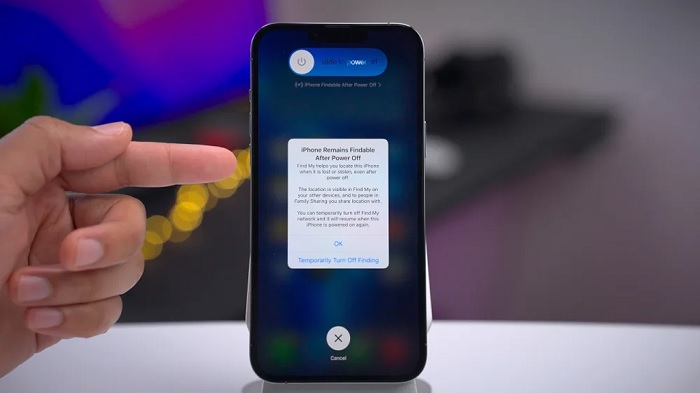 Vô hiệu hóa tính năng tìm iPhone