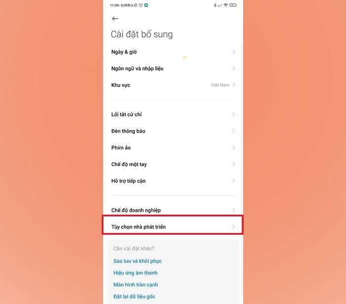 tối ưu hóa MIUI là gì