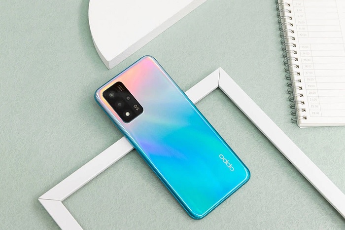 A93s sử dụng con chip Dimensity 700 và được hỗ trợ mở rộng bộ nhớ lưu trữ qua thẻ microSD