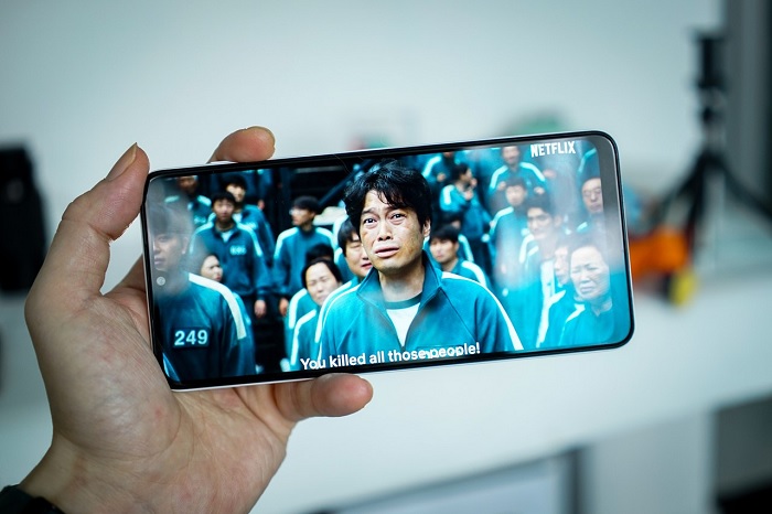 Màn hình Galaxy M22 cho độ sáng tối đa lên đến 600 nits