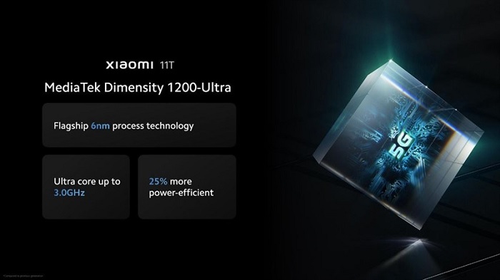 Vi xử lý được trang bị cho Xiaomi 11T 5G