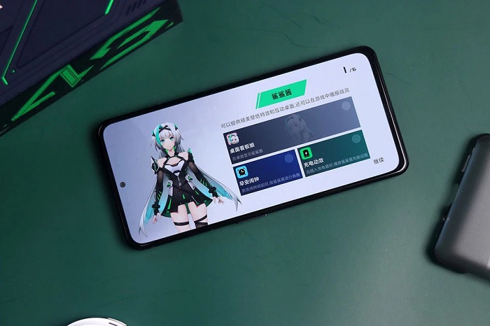 Black Shark 4S có 2 vùng cảm ứng đặc biệt