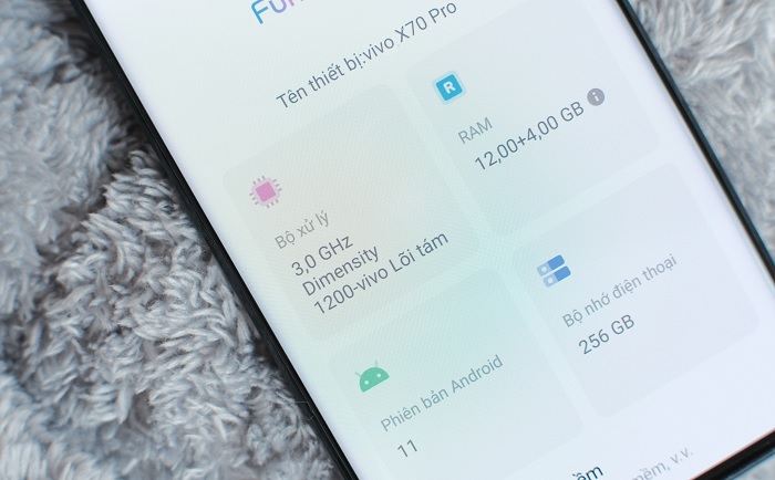Thông số kỹ thuật Vivo X70 Pro