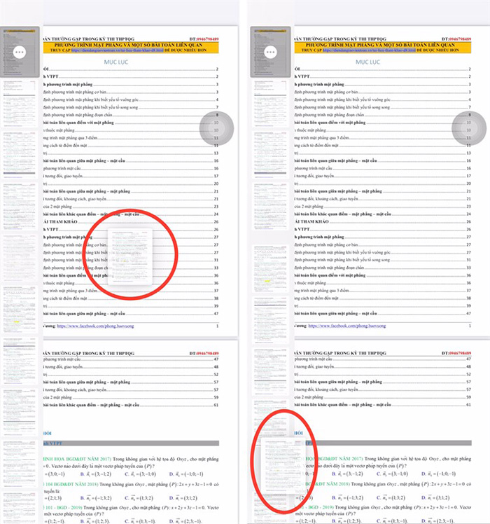 Sắp xếp lại vị trí các trang trong file PDF