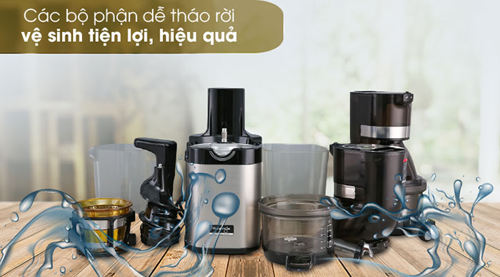 Máy ép chậm có giá thành cao hơn so với máy ép thông thường